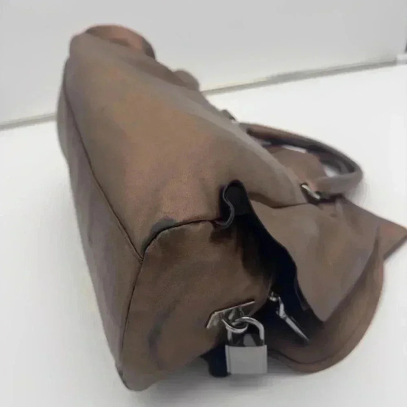 PRADA Rovere Mordore Nappa Leather Bauletto - Picture 10 of 16